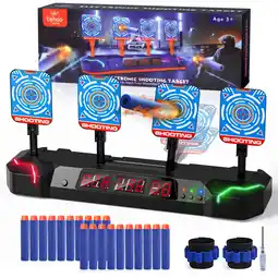 Walmart Shooting Targets for Nerf, Digital Electronic Scoring Target for Boys, Auto Reset offer