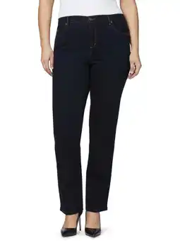 Walmart Gloria Vanderbilt Plus Size Short Length Amanda Straight Leg Jean offer
