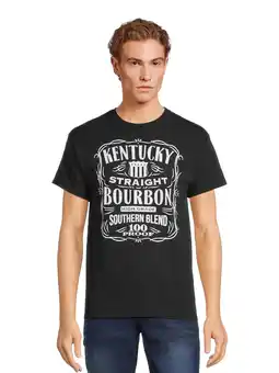 Walmart Kentucky Bourbon Men's and Big Men's Graphic Tee with Short Sleeves, Sizes S-3XL offer