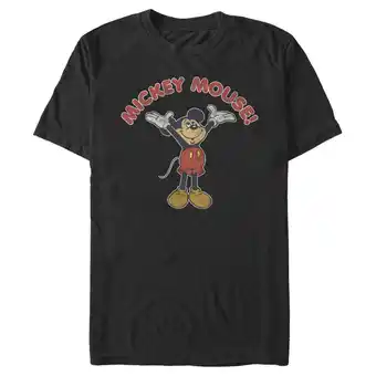 Walmart Men's Mickey & Friends Retro Spread Graphic Tee Black 3X Large offer