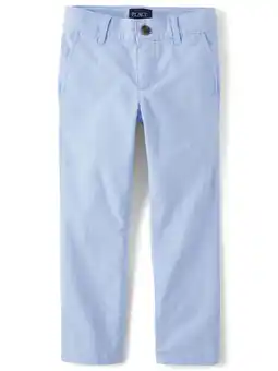 Walmart The Children's Place Boys Stretch Skinny Chino Pant, Sizes 4-16 offer