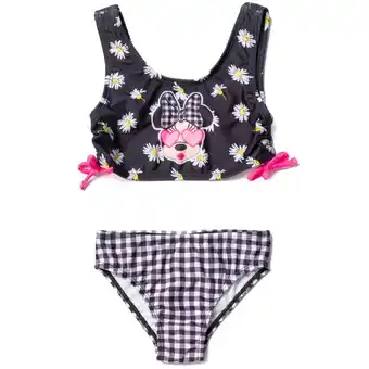 Walmart Disney Minnie Mouse Toddler Girls Bikini Top and Bottom Toddler to Big Kid offer