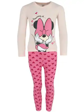 Walmart Textiel Trade Girl's Disney Minnie Mouse Pajama Set offer