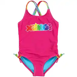 Walmart XOMG POP! Rainbow One Piece Bathing Suit Little Kid to Big offer