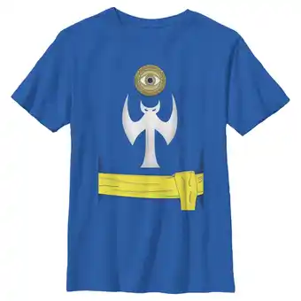 Walmart Boy's Marvel Dr. Strange Costume Graphic Tee Royal Blue Medium offer