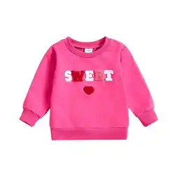 Walmart ZPWKLM ZPWKLM Long Sleeve Letter Prints T-Shirts For Kid Crew Neck Clothes For Newborns size 6-12M offer