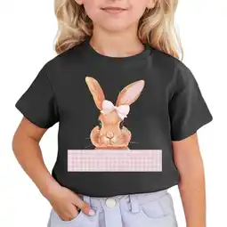 Walmart ZPWKLM Tops For Infnat Printed Round Neck Short Sleeved Blouse For Newborns size 3-4T offer