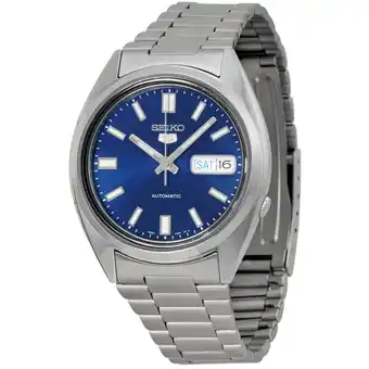 Walmart Seiko 5 Automatic Blue Dial Men's Watch SNXS77J1 offer