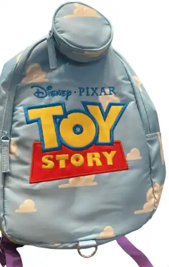 Walmart Disney Parks Pixar Toy Story Logo Clouds Backpack New With Tag offer