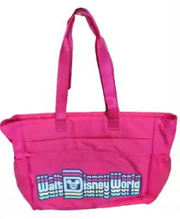 Walmart Disney Parks Walt Disney World Pink Travel Tote Bag New with Tag offer
