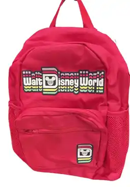 Walmart Disney Parks Walt Disney World Pink Backpack New with Tag offer