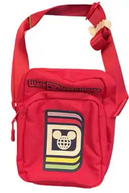 Walmart Disney Parks Walt Disney World Pink Crossbody Bag New with Tag offer
