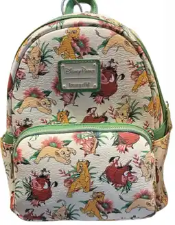 Walmart Disney Parks Animal Kingdom Loungefly Timon Pumba Mini Backpack New With Tag offer