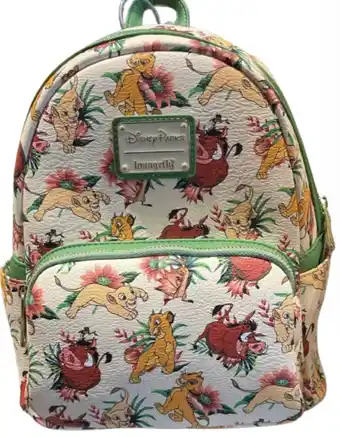 Walmart Disney Parks Animal Kingdom Loungefly Timon Pumba Mini Backpack New With Tag offer