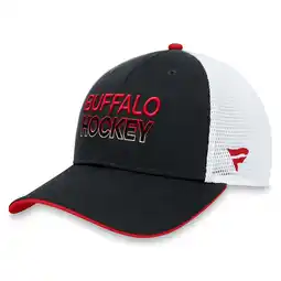 Walmart Men's-Fanatics Black Buffalo Sabres Adjustable Meshback Hat offer