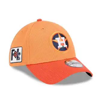 Walmart Men's New Era Orange Houston Astros 2025 Spring Training 39THIRTY Flex Hat offer