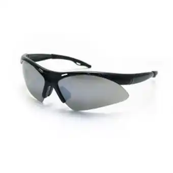 Walmart 540-0203 DIAMONDBACK Eyewear - Smoke Mirror Lens, Black Frame with Polybag offer