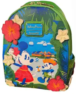 Walmart Disney Parks Caribbean Beach Resort Mickey Minnie Loungefly Backpack New w Tag offer