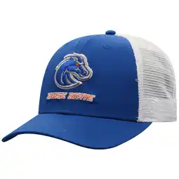 Walmart Men's Top of the World Royal/White Boise State Broncos Victory Baseline Adjustable Trucker Hat offer