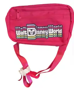 Walmart Disney Parks Walt Disney World Pink Belt Hip Bag New with Tag offer