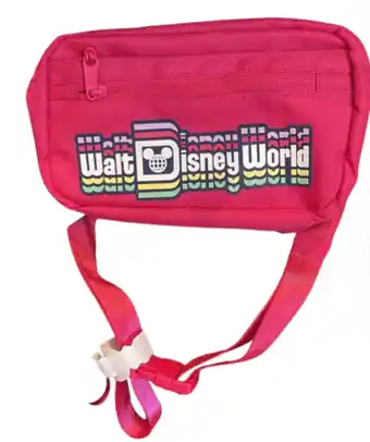 Walmart Disney Parks Walt Disney World Pink Belt Hip Bag New with Tag offer