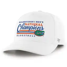 Walmart Men's '47 White Florida Gators 2025 NCAA Men's Basketball National Champions Hitch Adjustable Hat offer