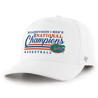 Walmart Men's '47 White Florida Gators 2025 NCAA Men's Basketball National Champions Hitch Adjustable Hat offer
