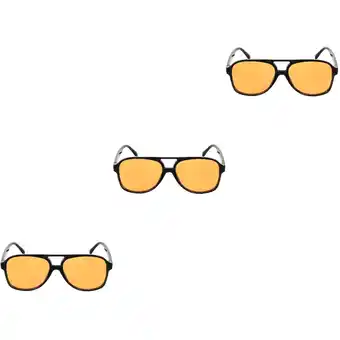 Walmart Sun Glasses 3 Count Unisex Sunglasses Frameless PC Travel Men and Women offer