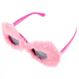 Walmart Plush Glasses Sun Child Sunglasses Decorative Christmas Pink PC Miss Men and Women offer
