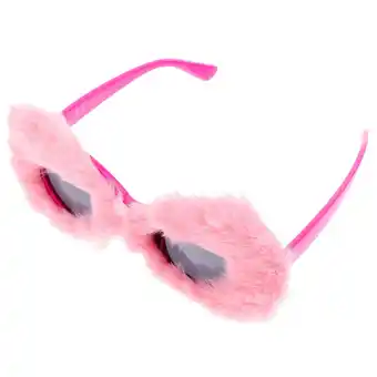 Walmart Plush Glasses Sun Child Sunglasses Decorative Christmas Pink PC Miss Men and Women offer