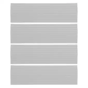 Walmart HOMEMAXS 4pcs Plastic Sweeping Robots Ramps Home Ramp Pads Vacuum Cleaner Threshold Ramp Mats offer