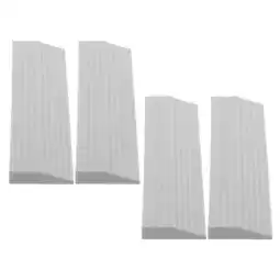 Walmart HOMEMAXS 4pcs Threshold Ramp Robot Vacuum Cleaner Ramp Pad Portable Threshold Angled Ramp offer