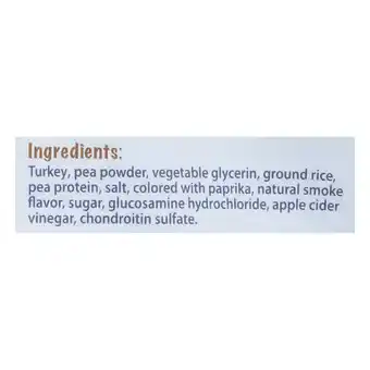 Walmart Savory Prime Grillers Jerky Tenders Turkey Dog Treats 8 oz offer