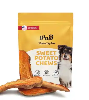 Walmart iPaw Dog Sweet Potato Chews offer