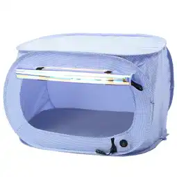 Walmart Pet Life Enterlude Electric Heating Wire Folding Travel Pet Tent Crate offer