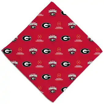 Walmart WinCraft Georgia Bulldogs College Football Playoff 2022 National Champions Pet Bandana offer
