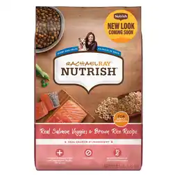 Walmart Rachael Ray Nutrish Real Salmon, Veggies & Brown Rice Recipe Dry Dog Food, 5.5 lb. Bag offer