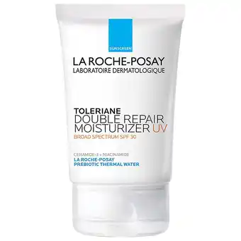 Walgreens Face Moisturizer UV, Toleriane Double Repair Oil-Free Face Cream with SPF 30 offer