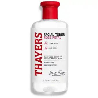 Walgreens Witch Hazel Toner With Aloe Rose Petal offer
