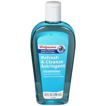 Walgreens Refresh & Cleanse Astringent offer