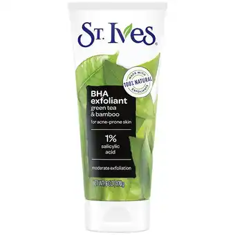 Walgreens Green Tea Blackhead Clearing Face Scrub Green Tea & Bamboo offer