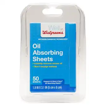 Walgreens Oil Absorbing Sheets offer