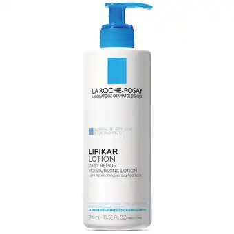 Walgreens Lipikar Lotion Daily Repair, Body and Face Moisturizer offer