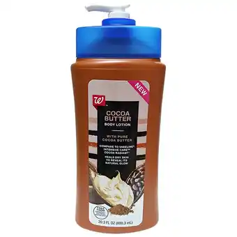 Walgreens Cocoa Butter Lotion offer