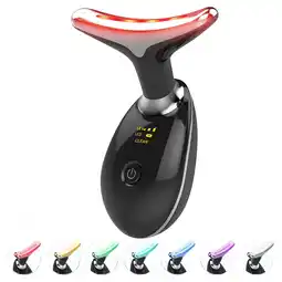 Walmart ZHANGS Red-Light-Therapy-for-Face and Neck, Red Light Therapy Wand, 7 Color Led Face Neck Massager offer