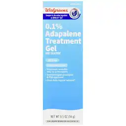Walgreens 0.1% Adapalene Treatment Gel Fragrance Free offer