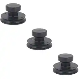 Walmart Masteelf 3pcs Premium Therapy Buddha Sound Bowl Lifting Handle Suction Supply (Black) offer