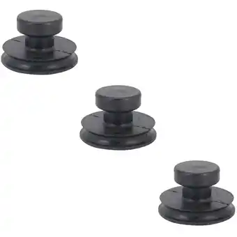 Walmart Masteelf 3pcs Premium Therapy Buddha Sound Bowl Lifting Handle Suction Supply (Black) offer