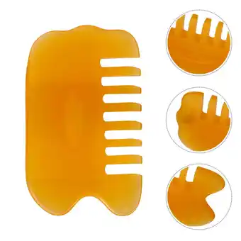Walmart HOMEMAXS 2PCS Gua Sha Scraping Comb Head Massage Scraping Comb Natural Scraping Comb offer