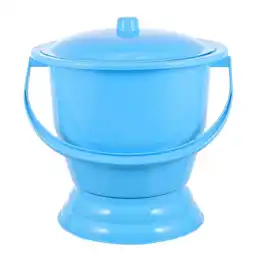 Walmart Himition Plastic Chamber Pot Lightweight Adult Child Urinal Bottle Spittoon with Lid offer